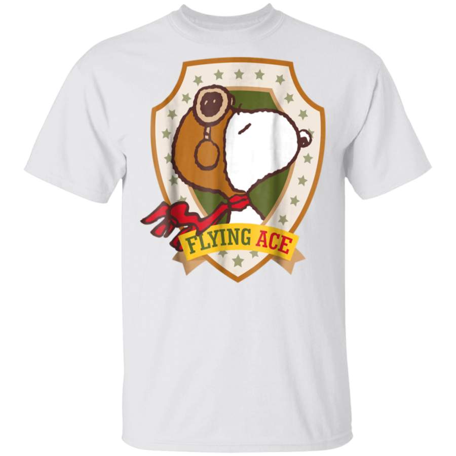 Snoopy Flying Ace Peanuts T Shirt