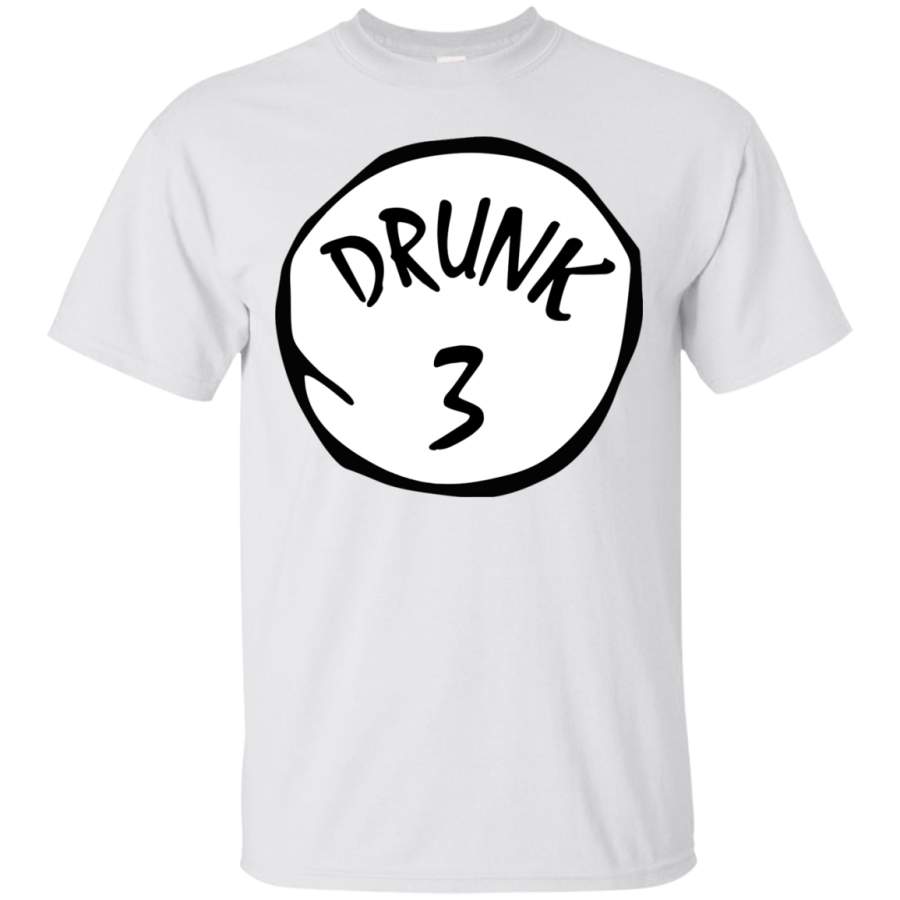 Drunk 3 – St Patrick’s day, drink beer and drunk – Men/Women T-Shirt