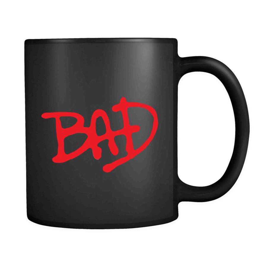 Bad Michael Jackson Logo Thriller 80s King Of Pop Dance 11oz Mug