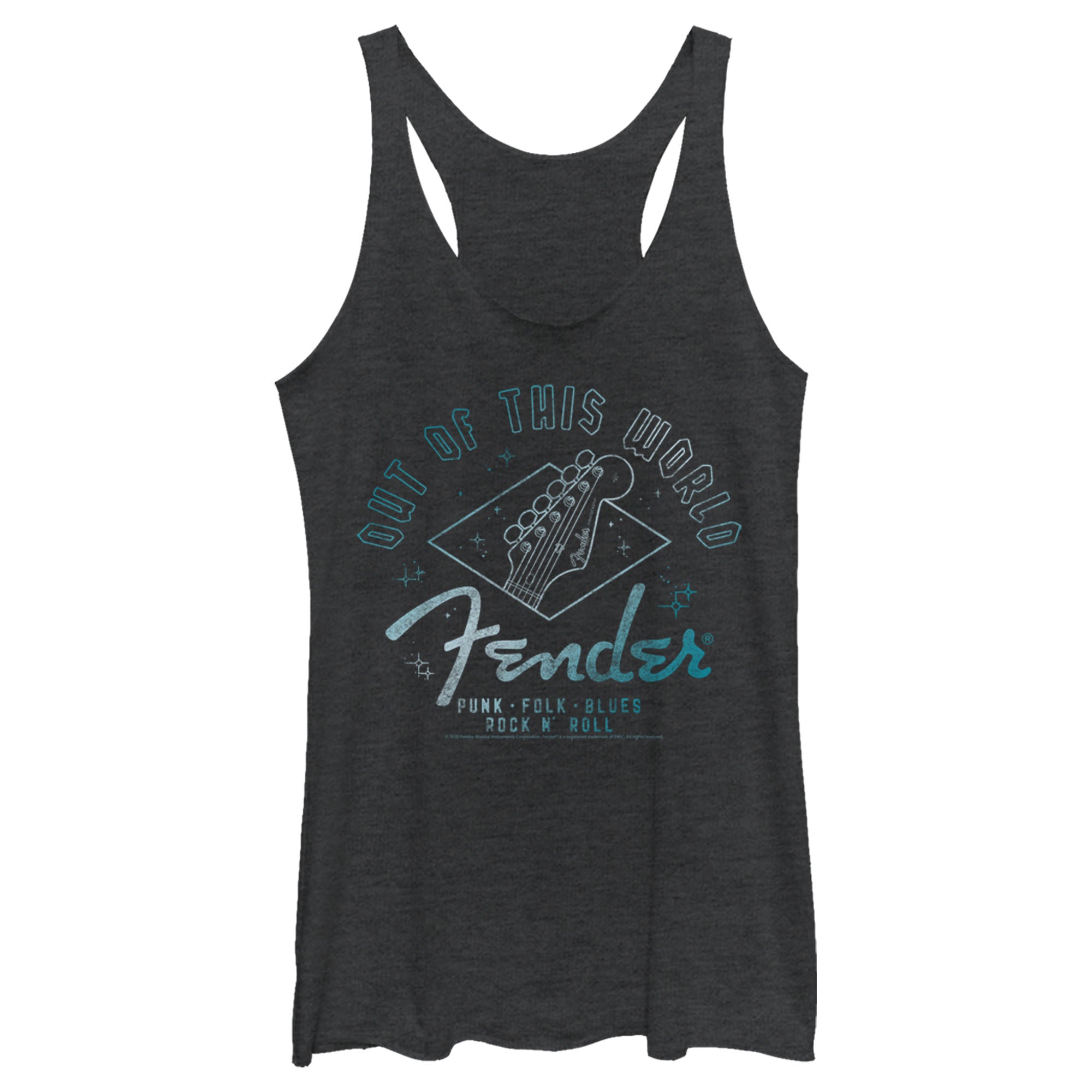 Women’S Fender Out Of This World Racerback Tank Top