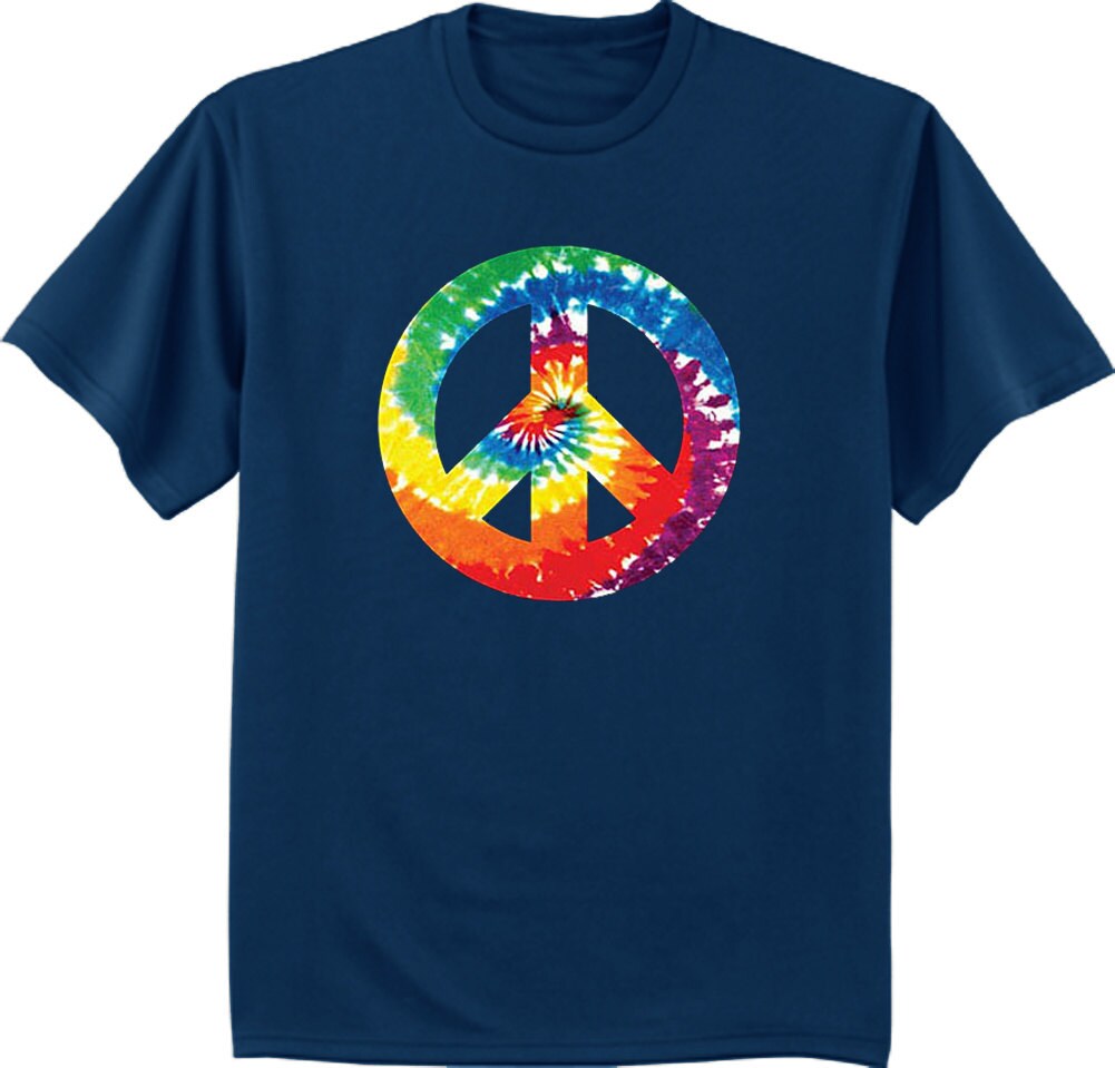 Tie Dye peace sign shirt – Fashionspicex Shop