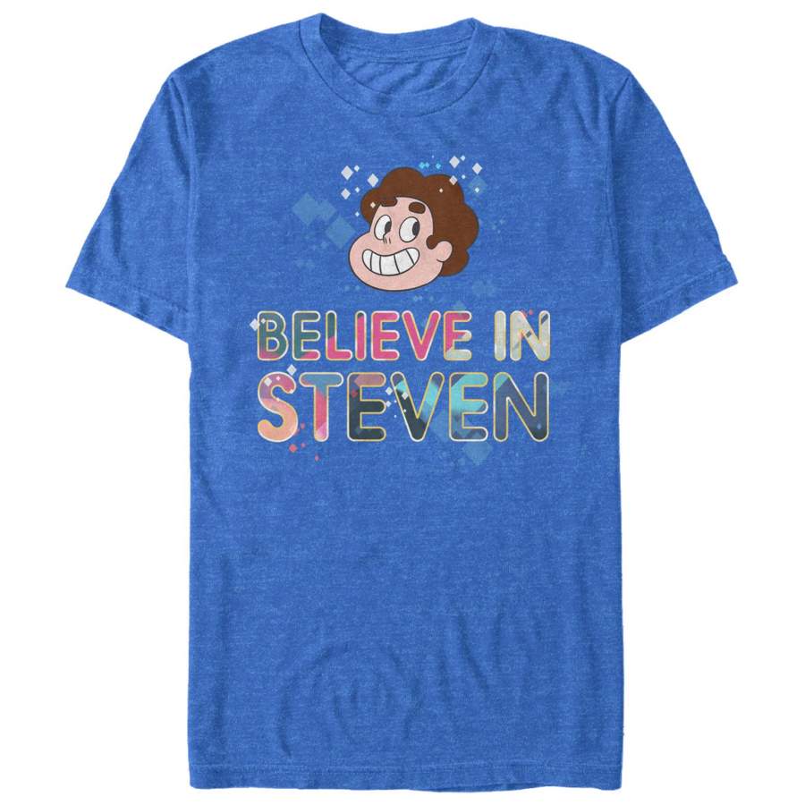 Steven Universe Men’s Believe in Steven Sparkle T-Shirt