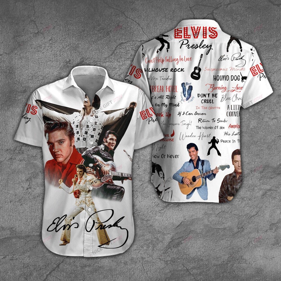Elvis Presley Hawaiian 3D Shirt 3Hs-F8V8