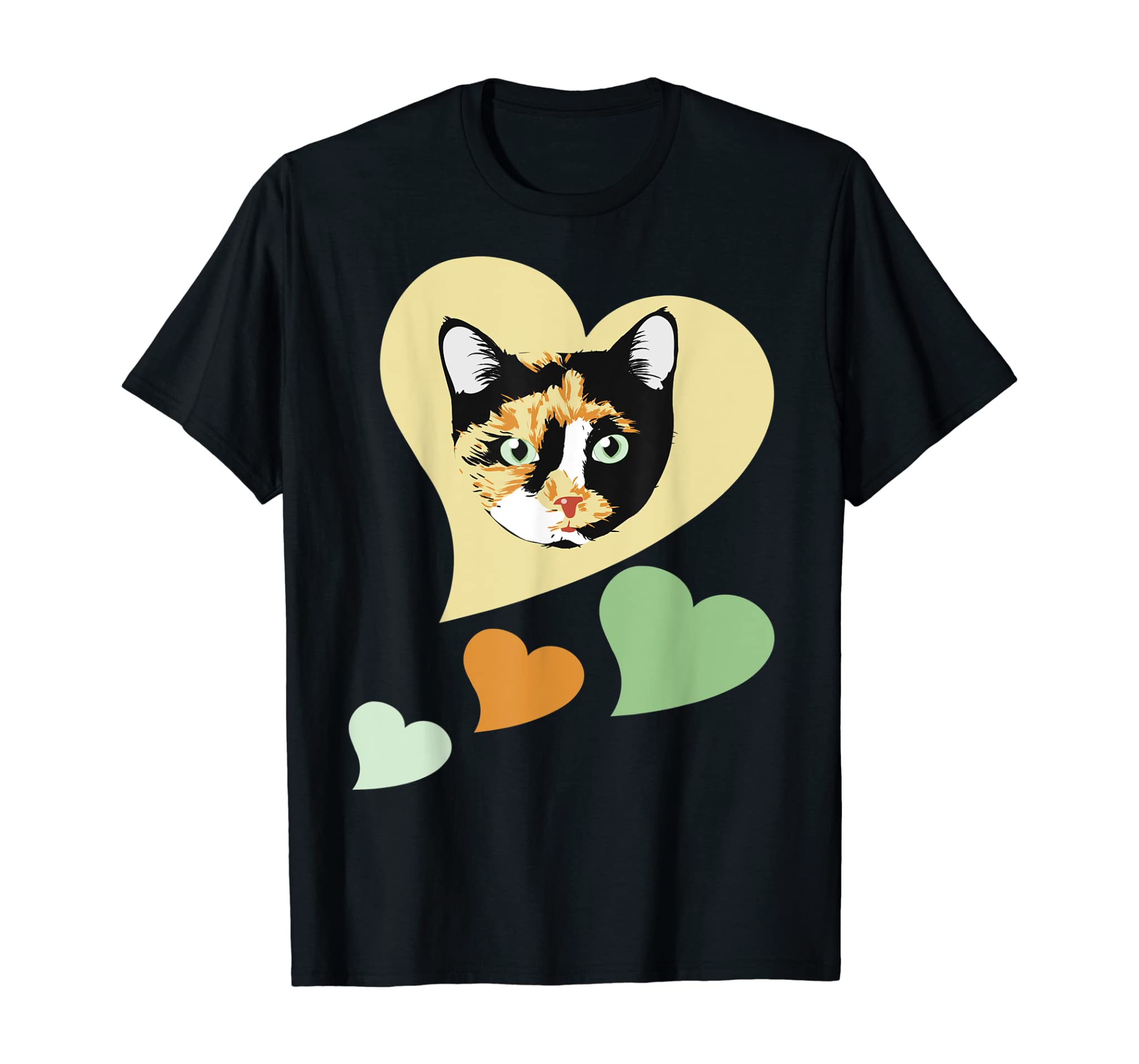 Calico Cat shirt I love my calico cats t-shirt for cat lover