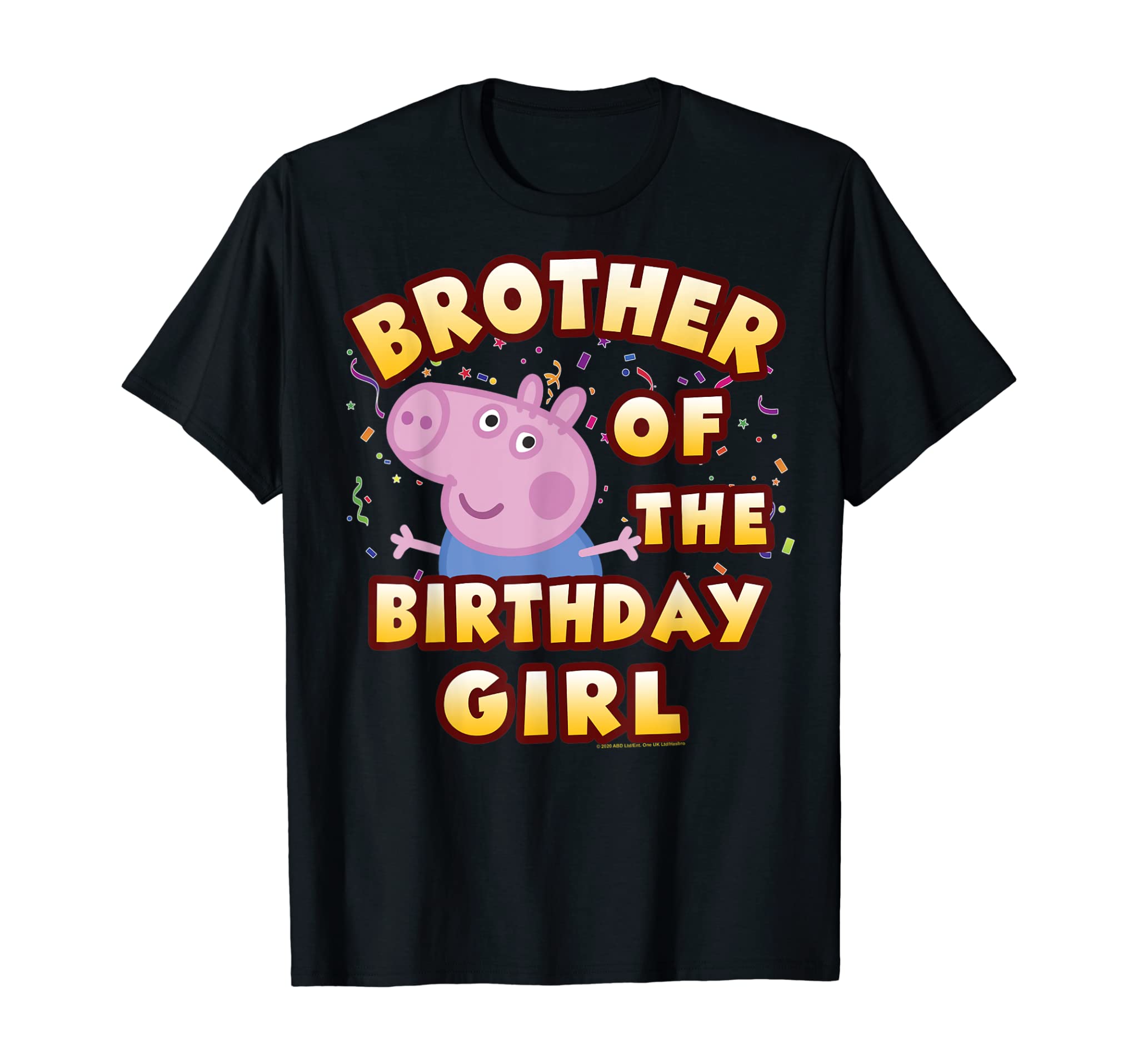 Peppa Pig Brother Of The Birthday Girl T-Shirt