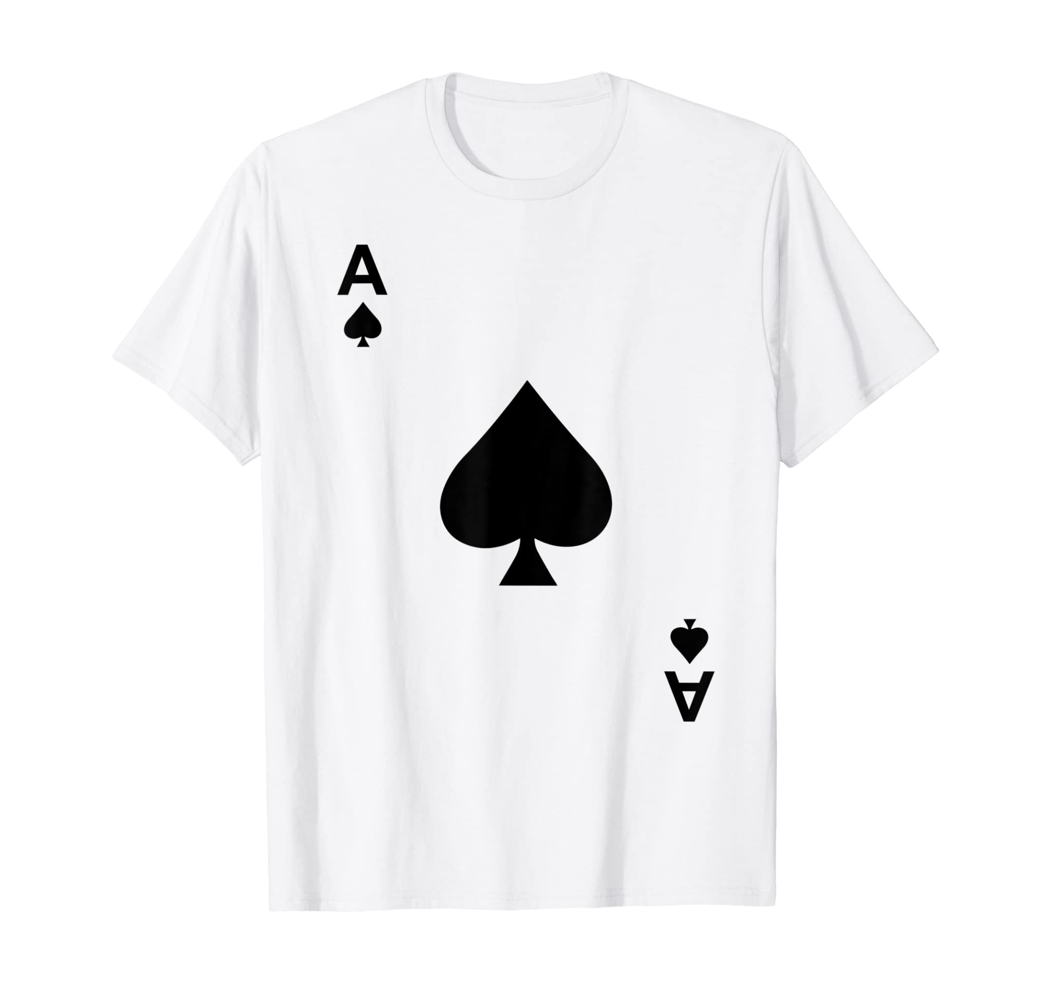 Ace of Spades Tshirt Blackjack Cards Poker 21 Teeshirt