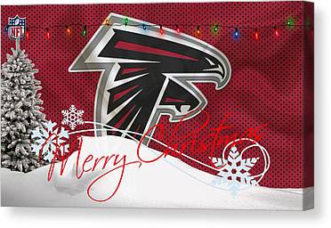 39 Atlanta Falcons Joe Hamilton Canvas Print