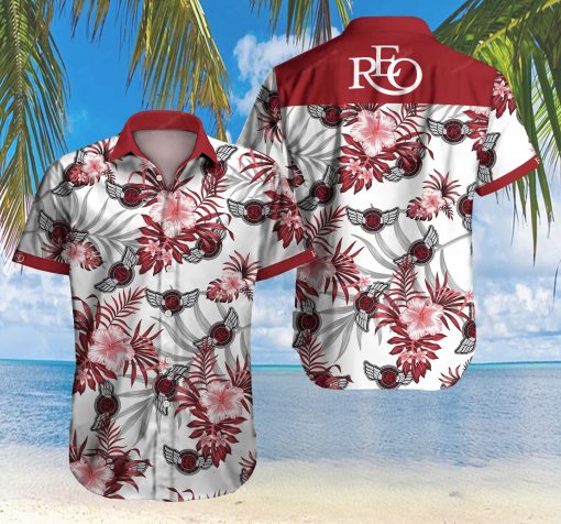 Tlmus-Reo Speedwagon Hawaii Shirt- Hawaiian Shirts For Men