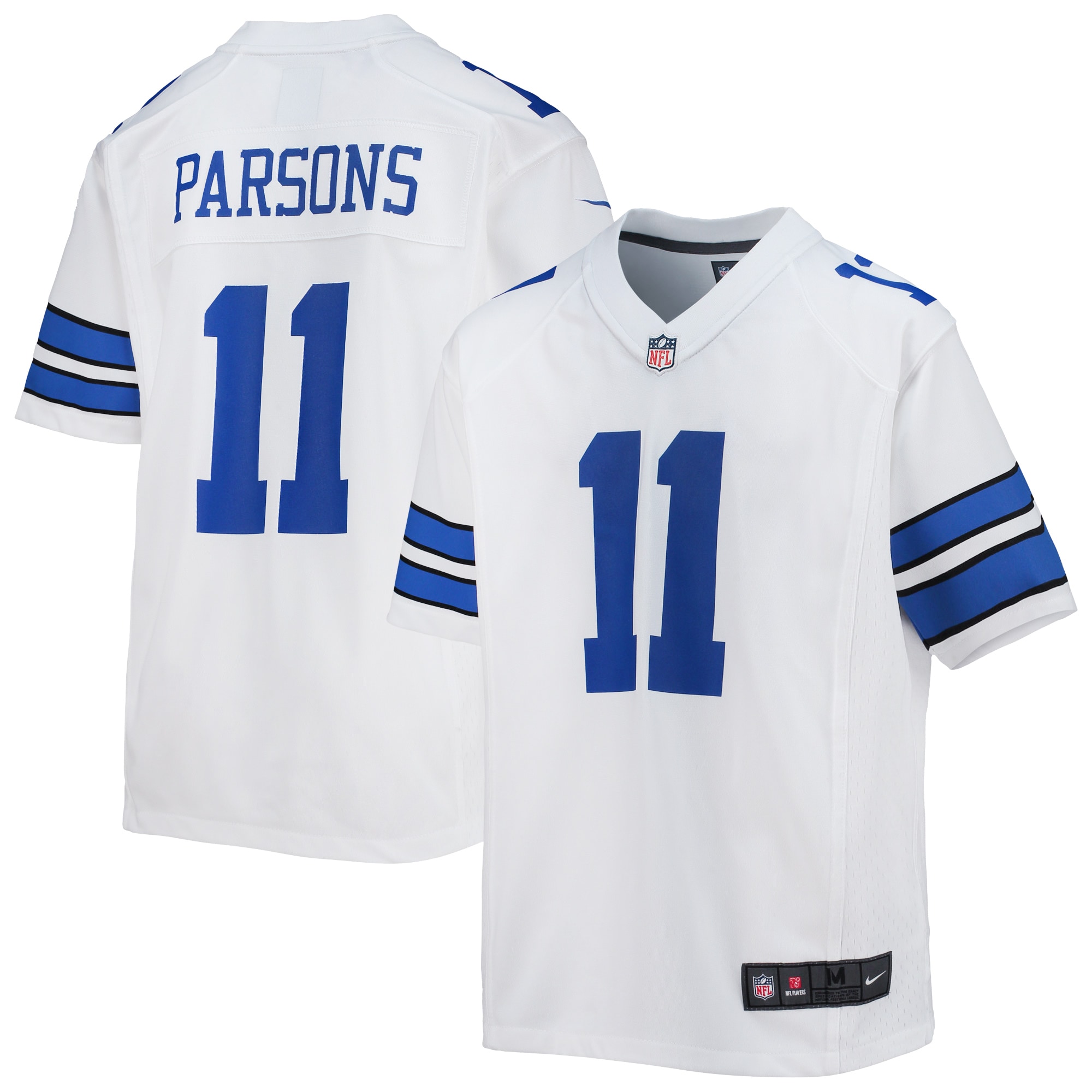 Youth Dallas Cowboys Micah Parsons White Game Jersey