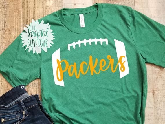 Packers Football Shirt Green Bay Packers Cute Packers Shirt Football Soft Shirt