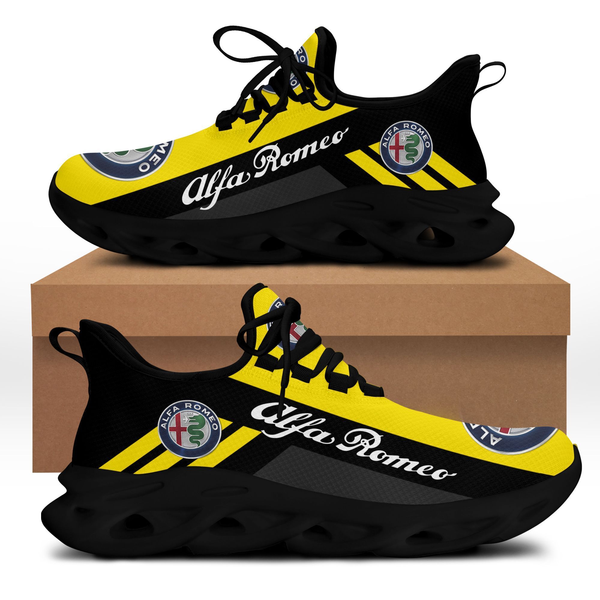 Alfa Romeo PVT-VA BS Running Shoes Ver 2 (Yellow) – Jamestees Store