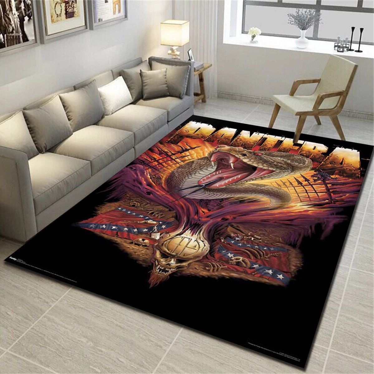 Pantera Serpent Rugs, Living Room Bedroom Carpet