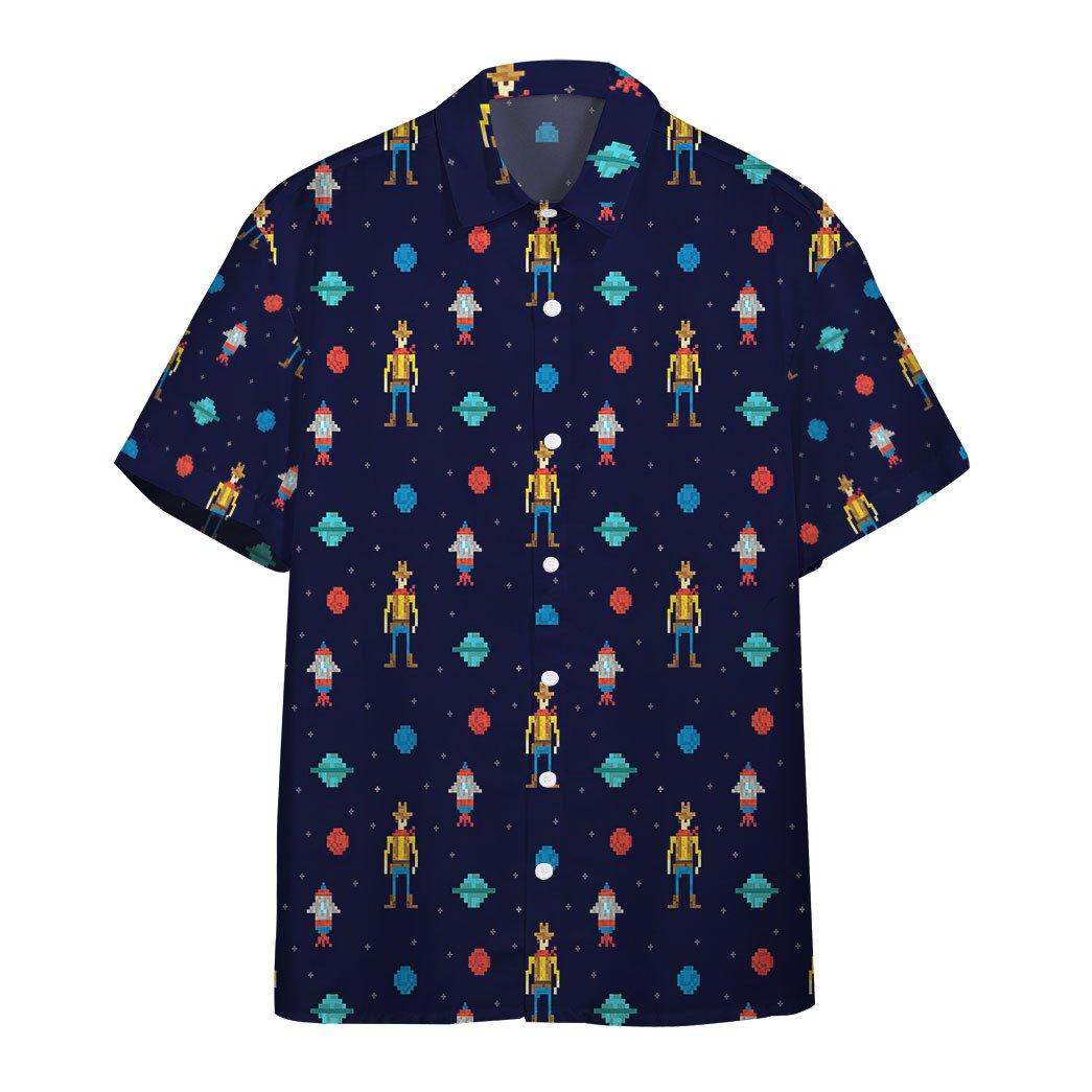 Gearhumans Cowboy In Space Custom Hawaiian Shirt Ha30709