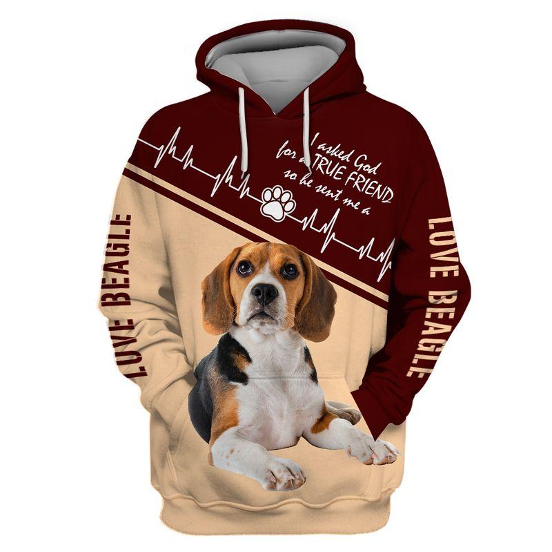 Present Ideas 3D Print Beagle  Adult Unisex