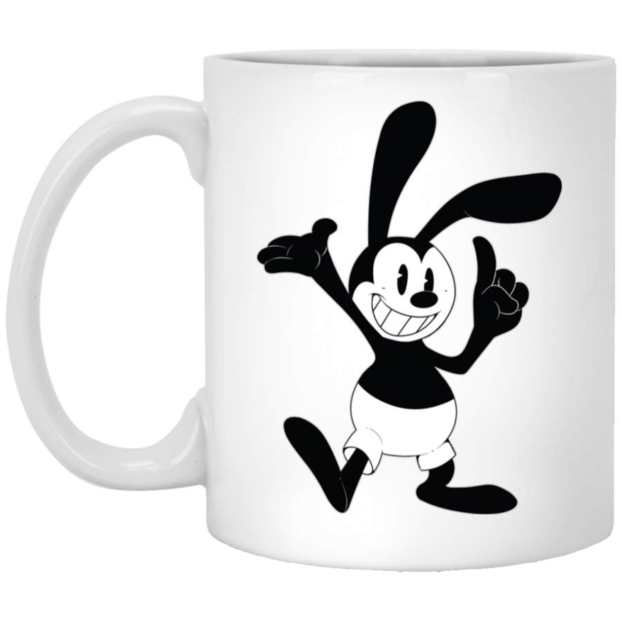 One Lucky Rabbit Mug 11 oz. White Mug