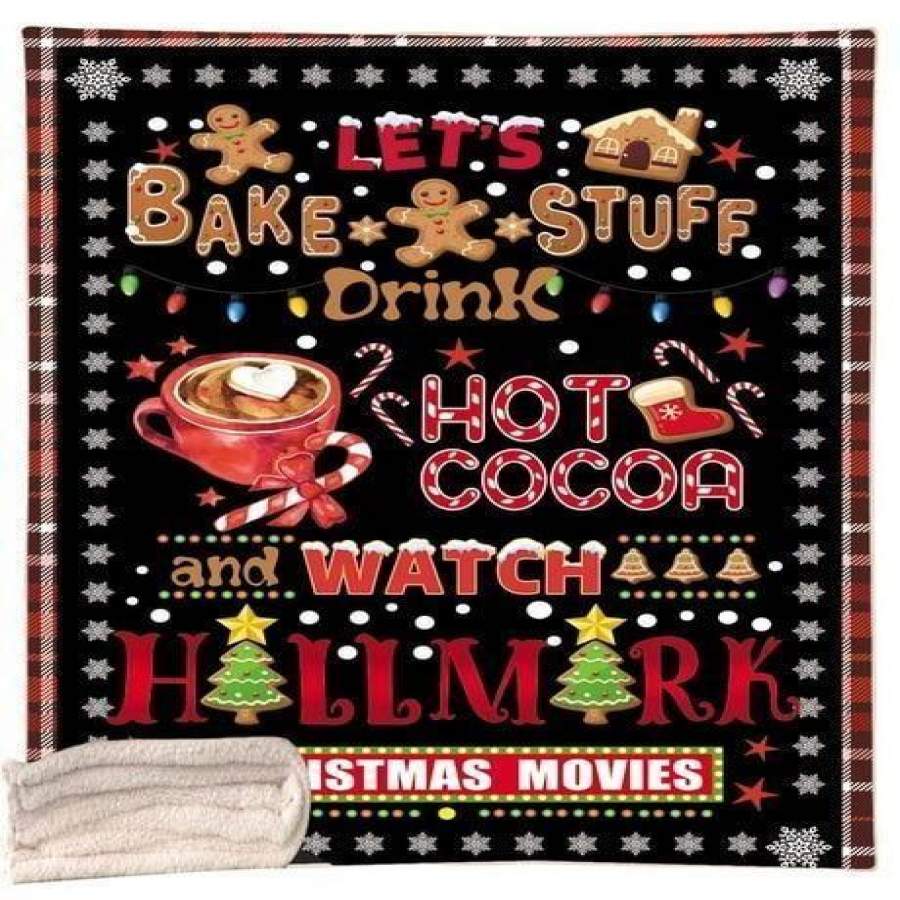 X-Mas Let Drink Blanket Christmas Decoration Ideas Christmas Gift Ideas