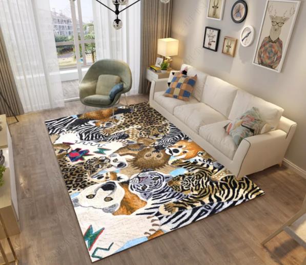 3D Cartoon Animal Non-Slip Rug Mat 126