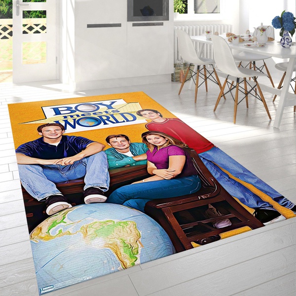 Boy Meets World One Sheet Area Rug For Gift, Living Room And Bed Room Rug – US Gift Decor