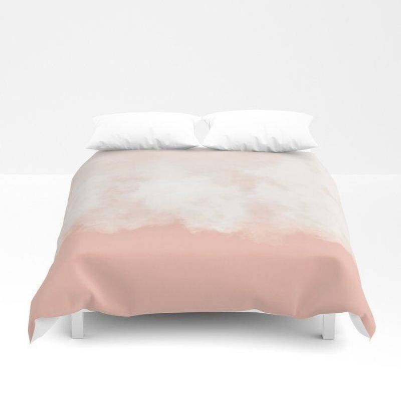 3D Cotton Candy In Beige Pink Duvet Cover Bedding Sets