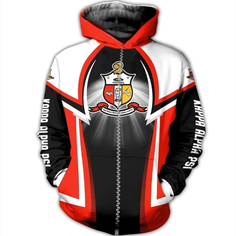 Greek Life Hoodie – Shining Kappa Alpha Psi Zip Hoodie