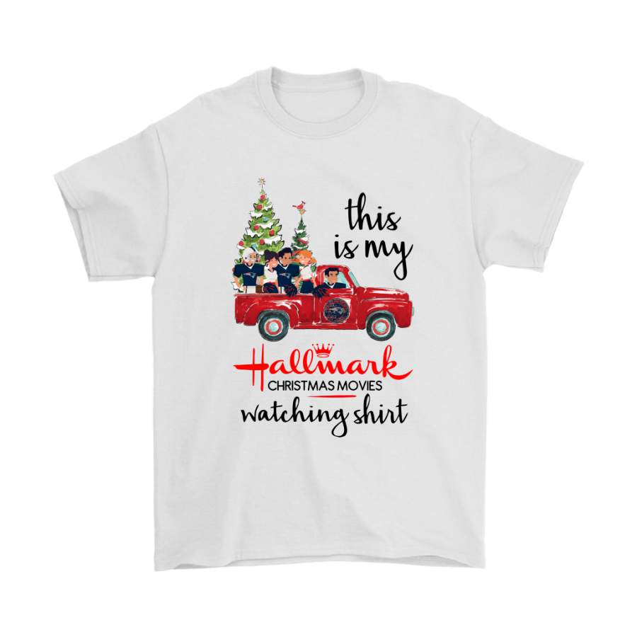 New England Patriots My Hallmark Christmas Movies Watching Shirts