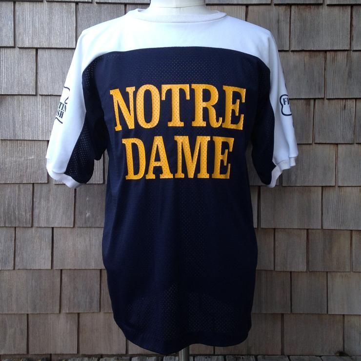 80 S Chemise Notre Dame Fighting Irish Grand Universit Shirt