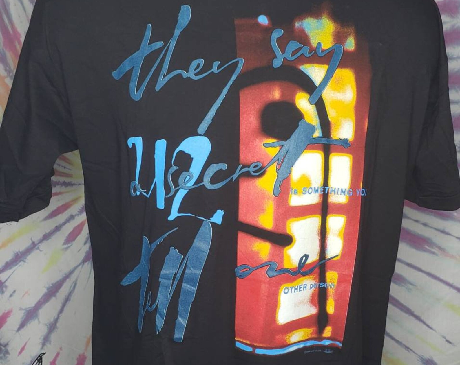 Vintage U2 Zoo Tv The Fly Rare Concert Tour T Shirt 1992 Mint