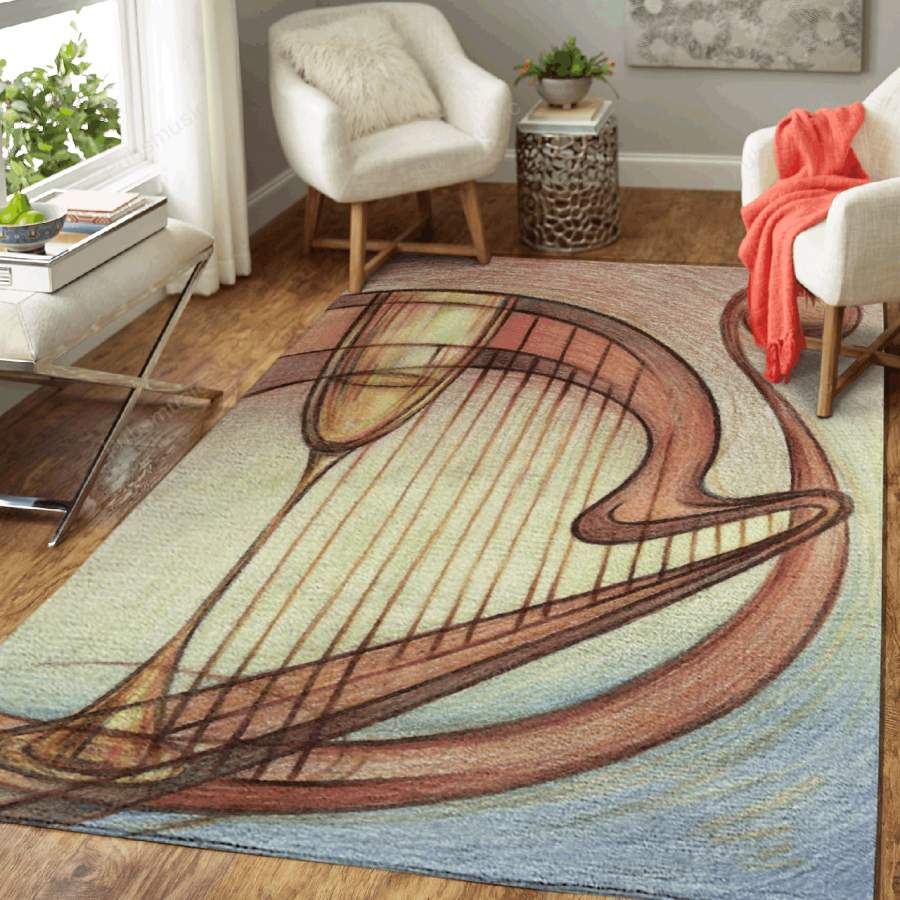 Music passion Romance – Passion For Music Art For Fans Area Rug Living Room Carpet Floor Decor