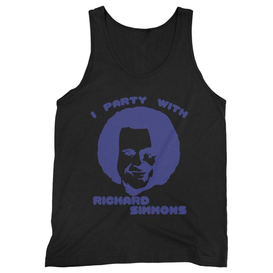 I Party With Richard Simmons Man’s Tank Top