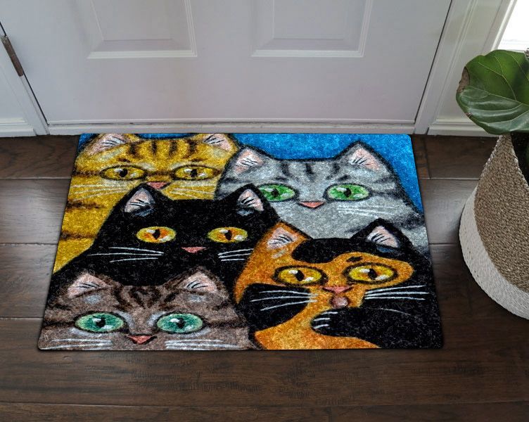 Cats HN300913D Doormat