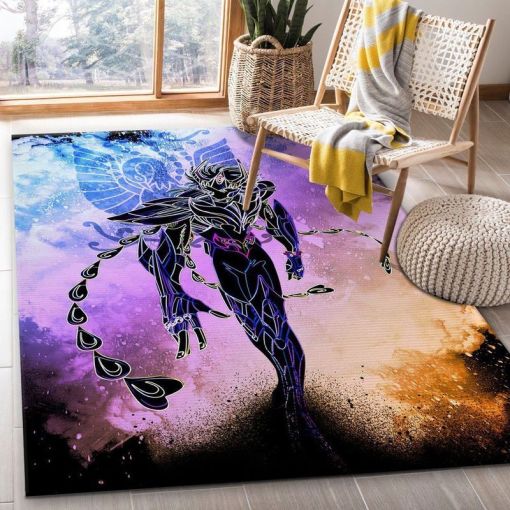 Saint Seiya Phoenix Ikki Area Rug For Christmas Living Room Rug Christmas Gift Us Decor