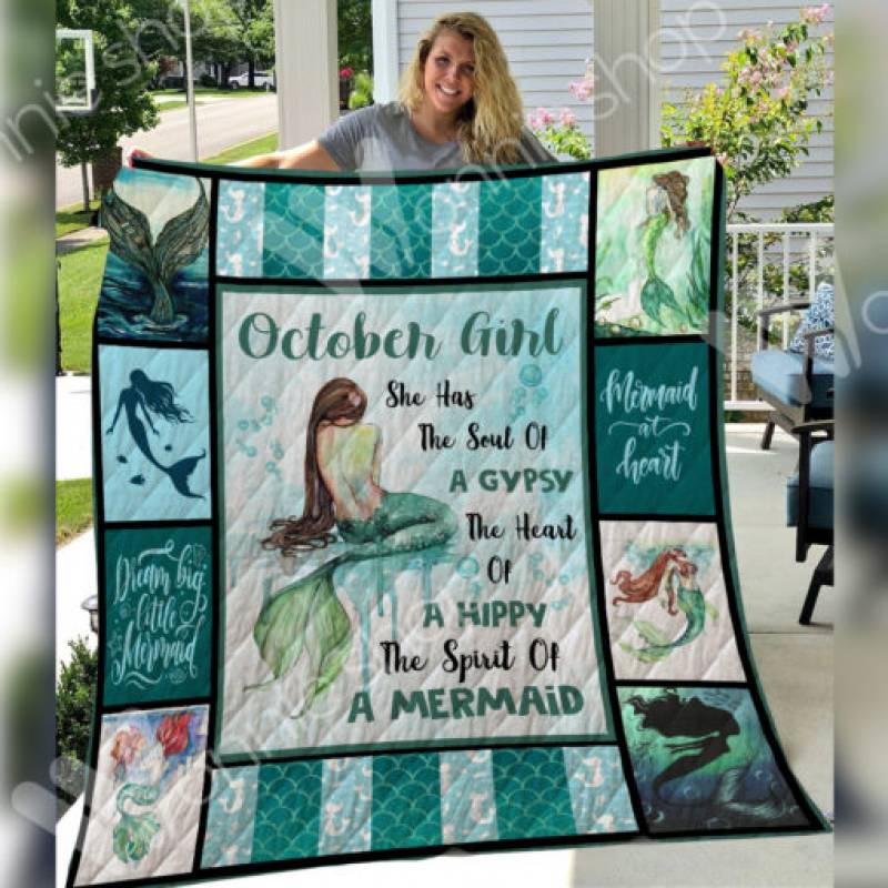 October Mermaid Blanket SEP2403 85O31