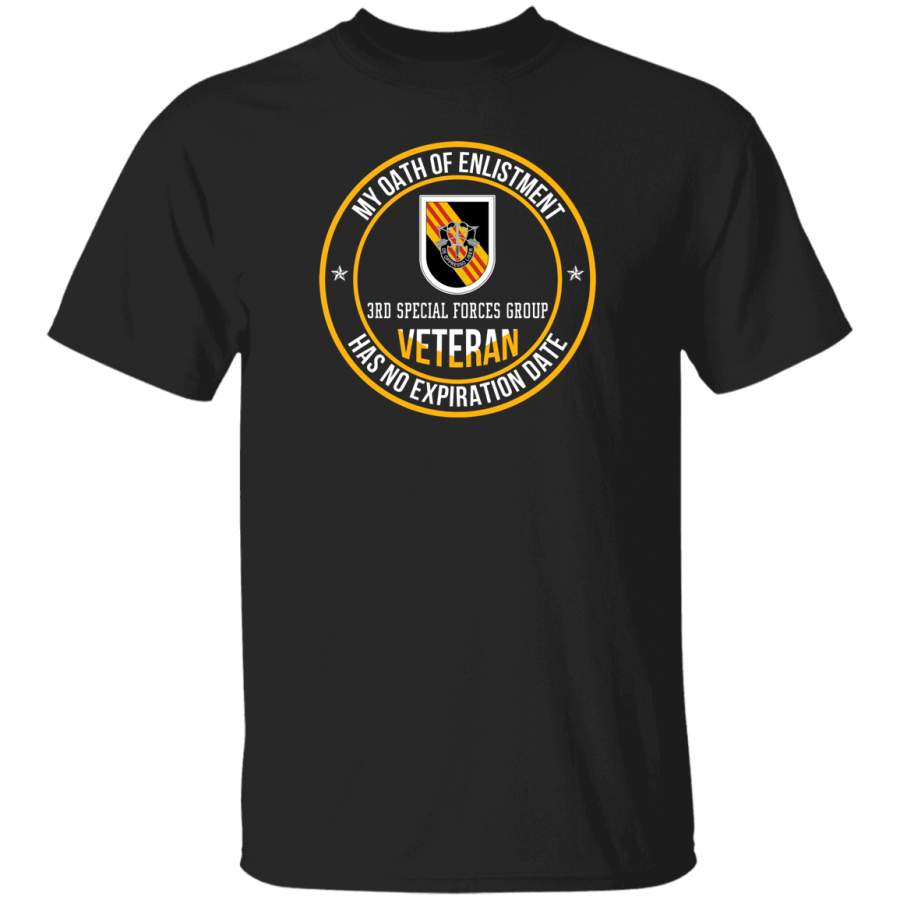 3rd Special Forces Group Veteran Shirt My Oath Of Enlistment Veterans Day Christmas Gift Mug