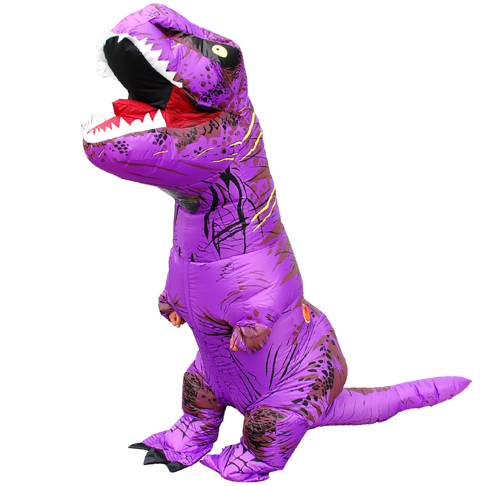 Anime Halloween Inflatable Costume Party Cosplay Costumes Dinosaur Fancy Mascot Costume Carniva Adult Kids Dino Cartoon alx