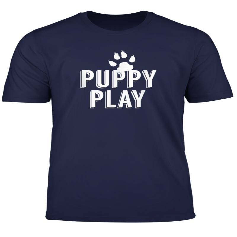 Puppy Play Pup Dog Paw Print T Shirt