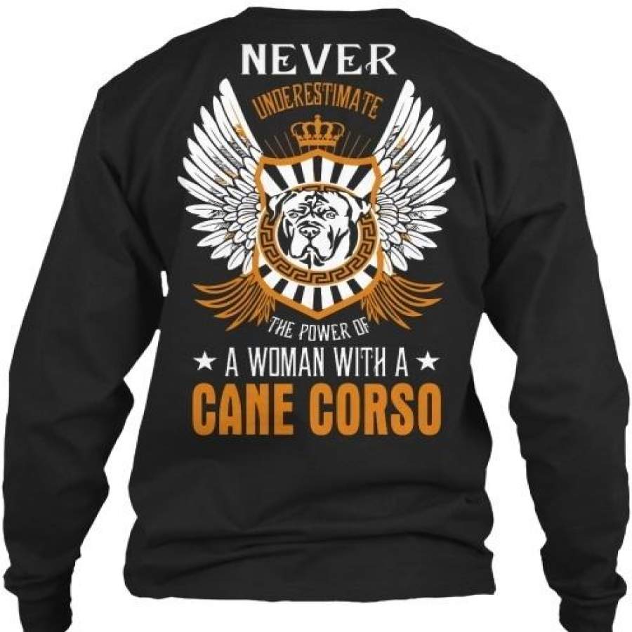 Cane Corso Gildan 6.1Oz Long Sleeve Tee