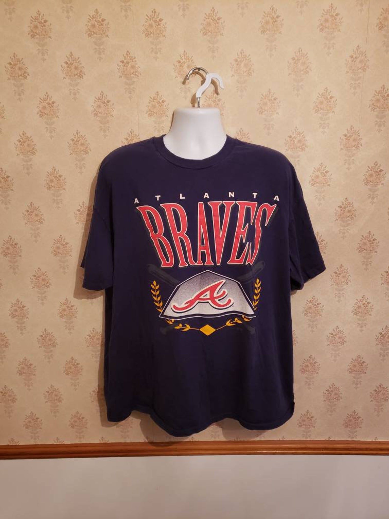 Atlanta Braves 1990’S Era Vintage Baseball 2 T-Shirt