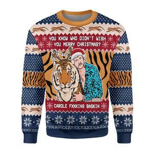 You Know Who Didn’t Wish You Ugly Christmas Sweater | Unisex | Full Size | Adult | Colorful | US3335