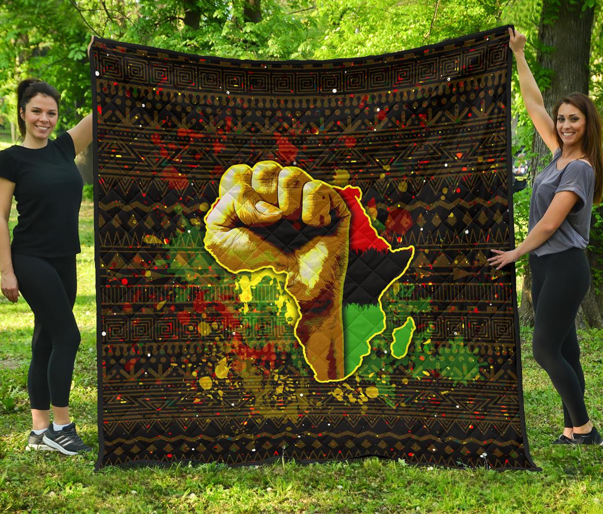 African Black Power Premium Quilt – BN39