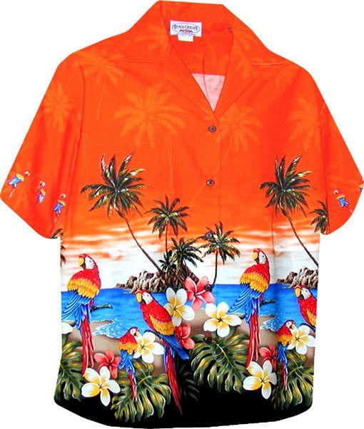 Parrot Multicolor Nice Design Hawaii Shirt Ha108202