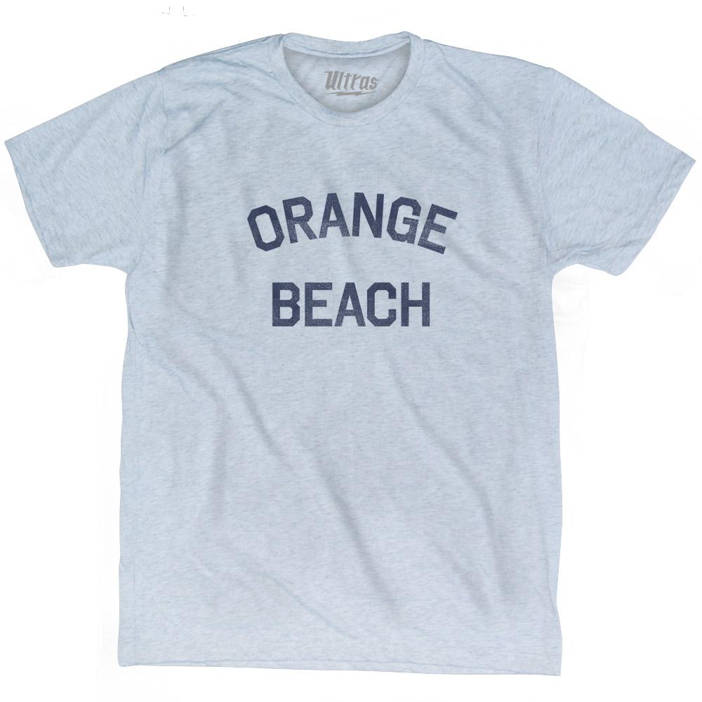 Alabama Orange Beach Adult Tri-Blend Vintage T-shirt