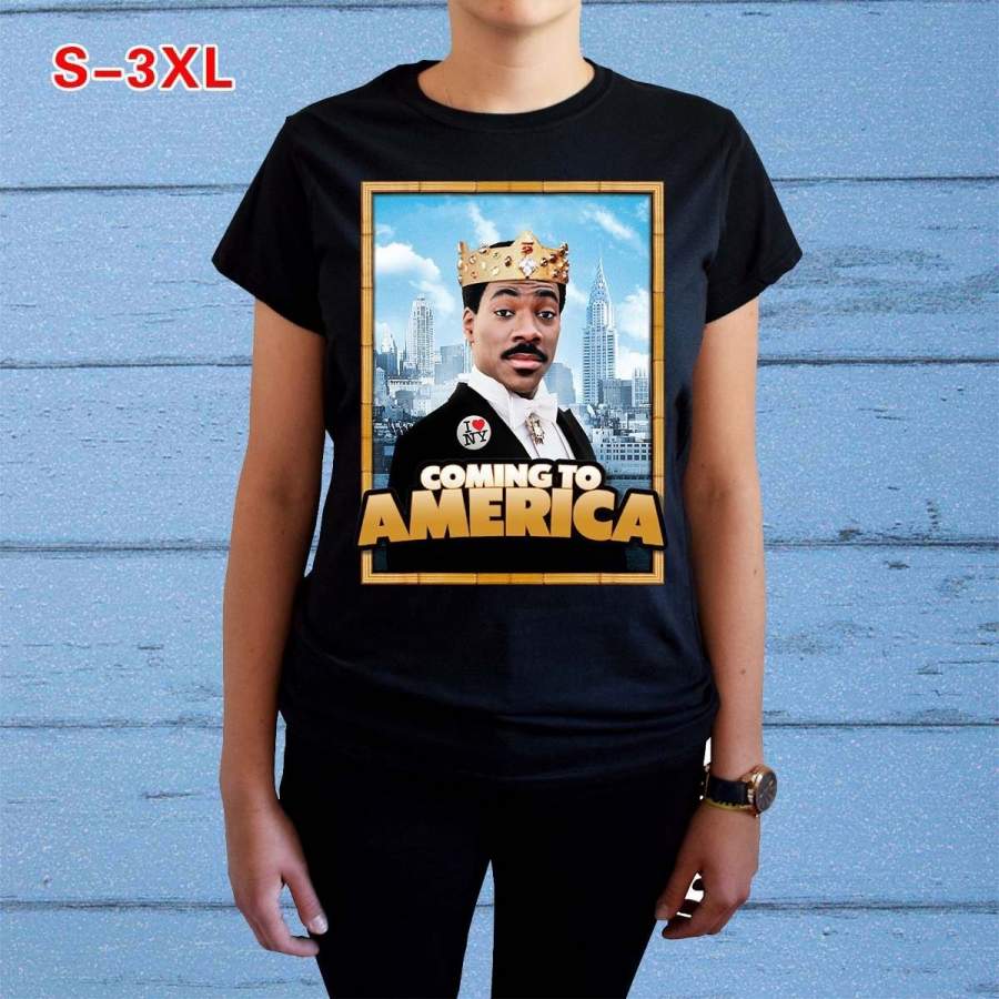 COMING TO AMERICA Poster Ver. 1, Eddie Murphy Women’s T-Shirt