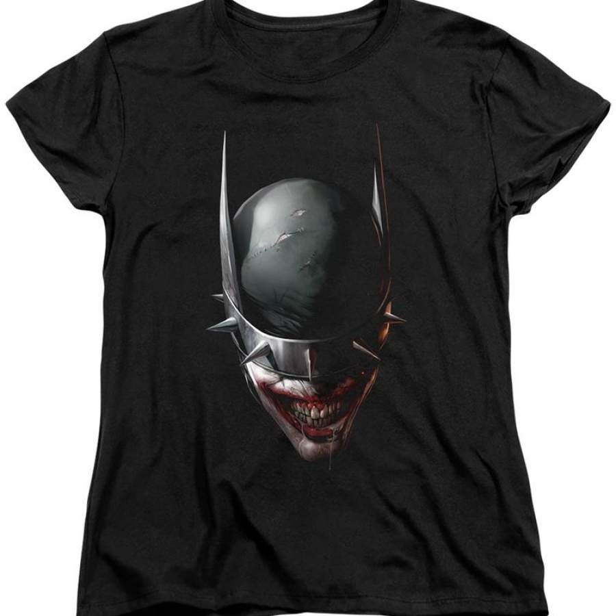 Womens Smile The Batman Who Laughs DC Comics Shirt