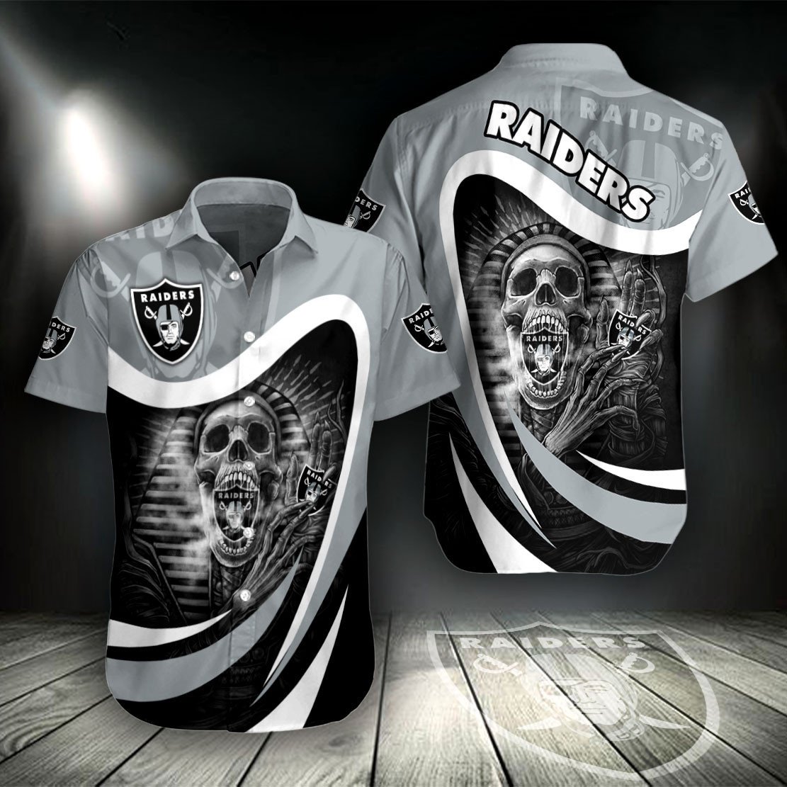 Las Vegas Raiders Skull Shirt – Gifts For Mens