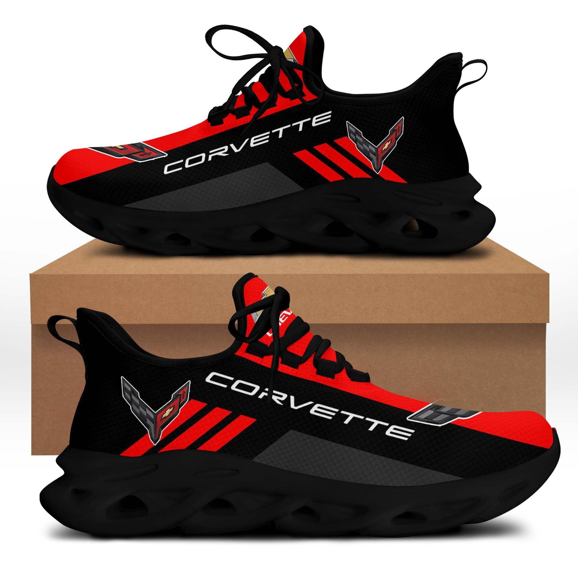 Chevrolet Corvette C8 Bs Running Shoes Ver 1 (Red)