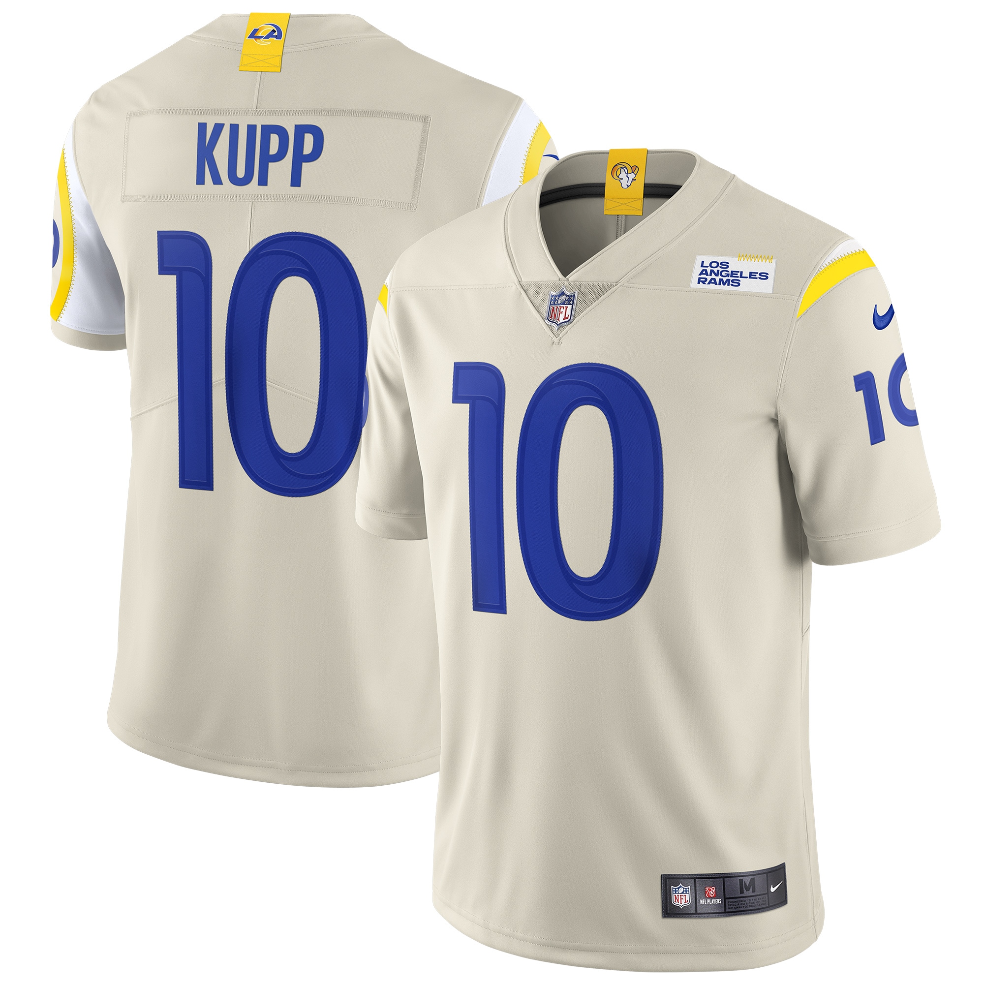 Cooper Kupp Los Angeles Rams Vapor Limited Jersey – Bone