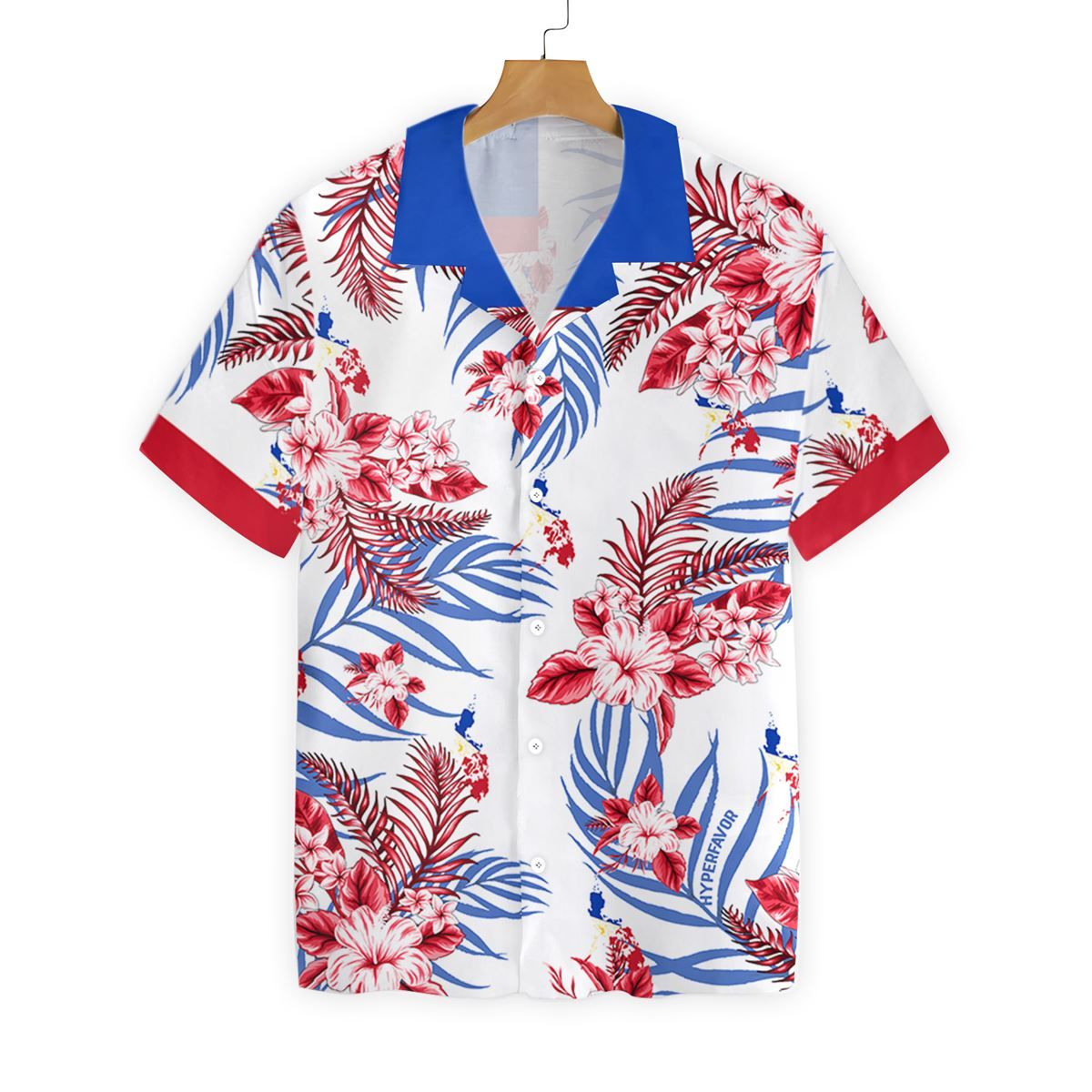 Philippines White High Quality Hawaii Shirt Ha2244