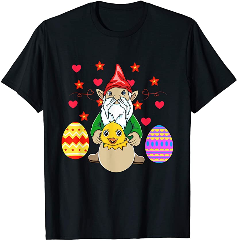 Bunny Ears Spring Easter Design T-Shirt