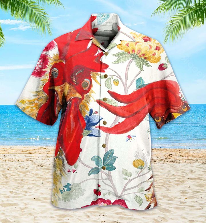 Chicken Colorful Hawaii Shirt Ha107721