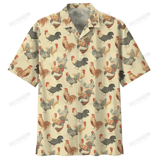 Chicken Hawaii Shirt For Farmer Ha80571